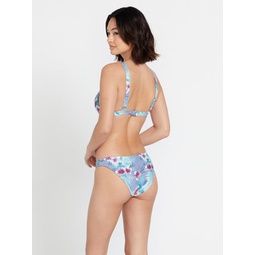 semi tropic hipster bikini bottom - washed blue