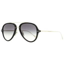 womens kamille sunglasses im0038s bsc9o black/silver 57mm