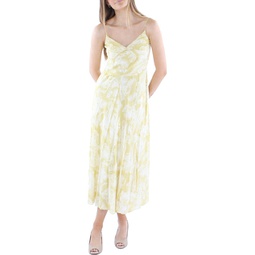 womens floral print long maxi dress
