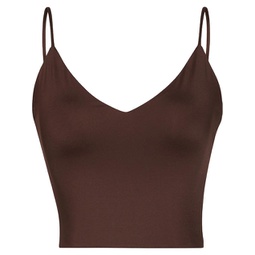 in the fresh womens v-neck crop camisole