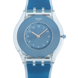 Swatch Dive In Blue Silicone Unisex Watch SFS103