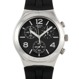 Swatch Noir De Bienne Chronograph Black Watch YCS116