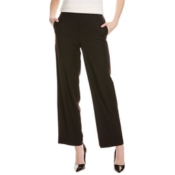 clean pull-on wool pant