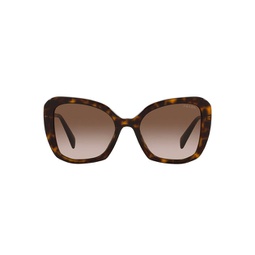 pr 03ys 2au6s1 53mm womens butterfly sunglasses