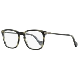 mens rectangular eyeglasses ml5045 055 gray melange 52mm