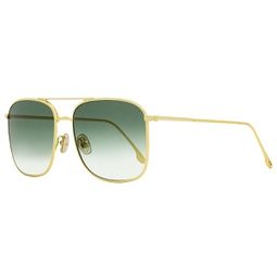 womens square sunglasses vb202s 713 gold 59mm