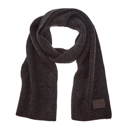shaker stitch wool & cashmere-blend scarf