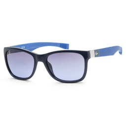 unisex 54mm blue sunglasses