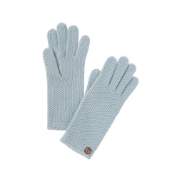 honeycomb knit cashmere glove s