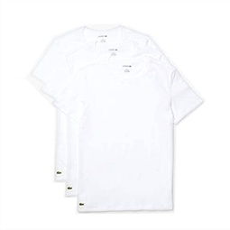 men essentials 3 pk regular fit crew neck t-shirt base layer top in white