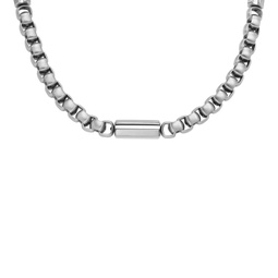 mens archival icons stainless steel chain necklace