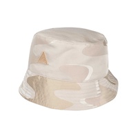 reversible camo print bucket hat
