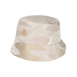 reversible camo print bucket hat