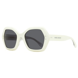 womens geometric sunglasses im0107gs szjir ivory 53mm