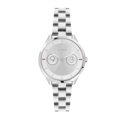 womens metropolis silver dial stainless steel watch