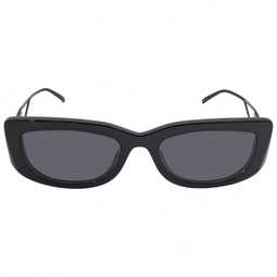 womens pr 14ys 1ab5s0 black frame dark grey lens sunglasses