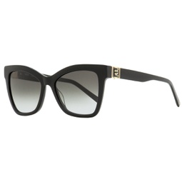 womens butterfly sunglasses 712s 001 black 55mm