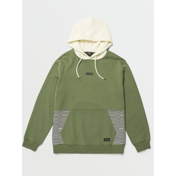 foley pullover fleece sweatshirt - squadron green