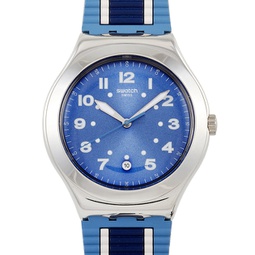 Swatch Bluora 41 mm Stainless Steel Watch YWS043