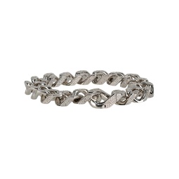 chunky chain-link bracelet