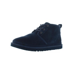 neumel mens suede casual chukka boots