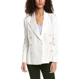 linen-blend jacket
