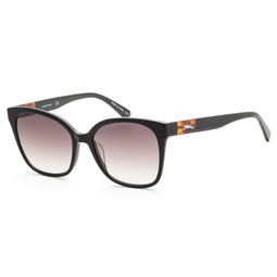 womens black 55mm sunglasses