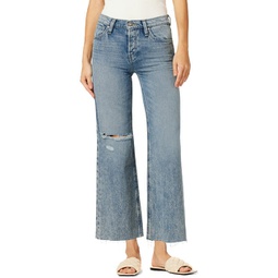 rosie high-rise young at heart des wide leg jean
