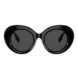 margot be 4370u 300187 49mm womens round sunglasses