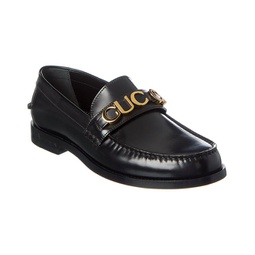 leather loafer