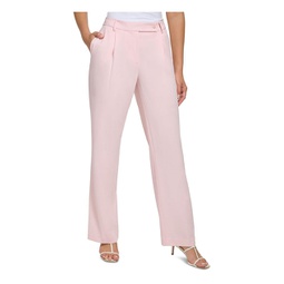 womens extended tab pleated dress pants