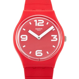 Swatch Color Studio Chili Red Watch GR173A