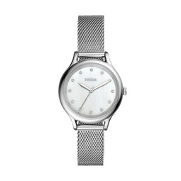 Fossil Womens Laney Three-Hand, Stainless Steel Watch