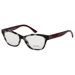 unisex 53mm spotted grey opticals