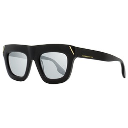womens square sunglasses vb642s 040 black 51mm