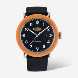 detrola unisex the no. 2 s0120161966 orange watch