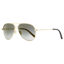 womens aviator sunglasses sansa/s j5gfq gold/black 58mm
