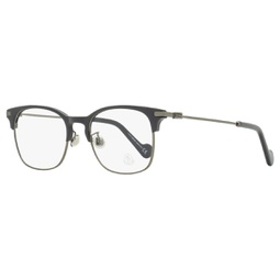 mens rectangular eyeglasses ml5079d 020 gray/gunmetal 54mm