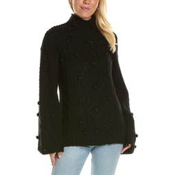 bauble turtleneck wool-blend sweater