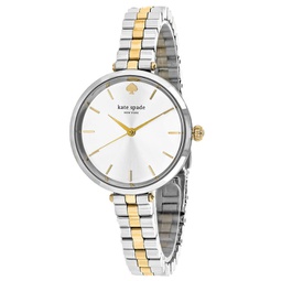 Kate Spade Womens Holland Silver Dial Watch