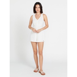 wild n out romper - star white