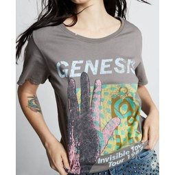 genesis invisible touch 1987 tour tee in steel