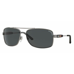 Burberry BE 3074 100387 Rectangle Sunglasses