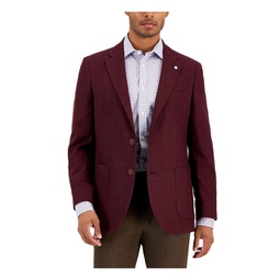 hill mens slim fit suit separate two-button blazer