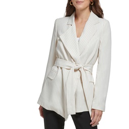womens suit separate office one-button blazer