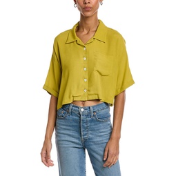 kinney cropped blouse