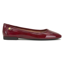 minndy ballet flat in red currant