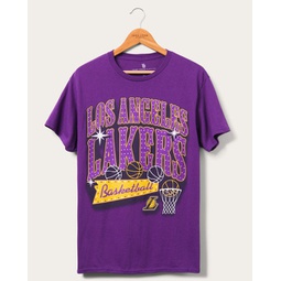 lakers bright lights tee
