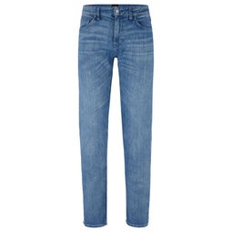 regular-fit jeans in blue denim