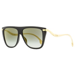 Jimmy Choo Womens Browline Sunglasses Suvi/S 807FQ Black/Gold 58mm